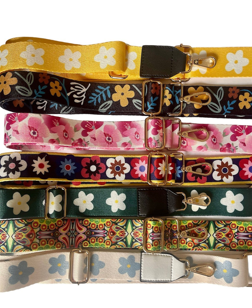 HANDBAG STRAPS - variety of playful and colourful handbag straps